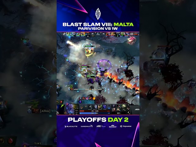 PARIVISION vs 1W Team - Dota 2 Highlights in 3 Mins - BLAST SLAM VIII: Malta Playoffs