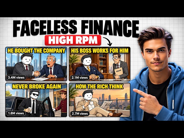 How I Built a VIRAL Faceless Finance Channel With AI (FULL COURSE)