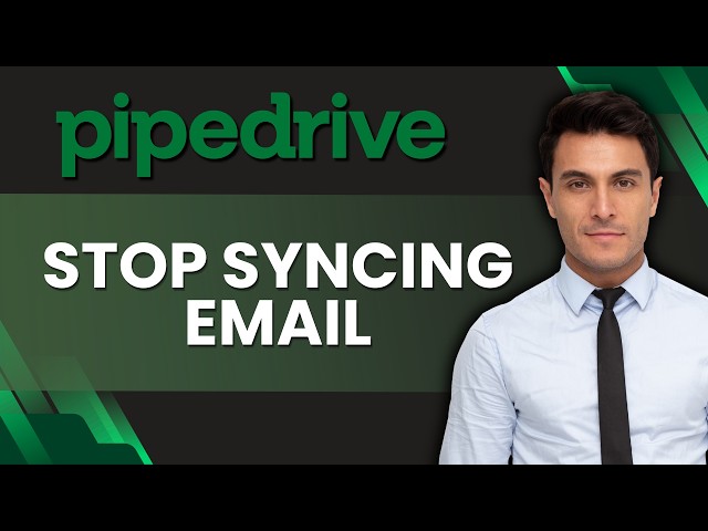 How to Stop Syncing Your Email Account From Pipedrive | Tutorial 2026