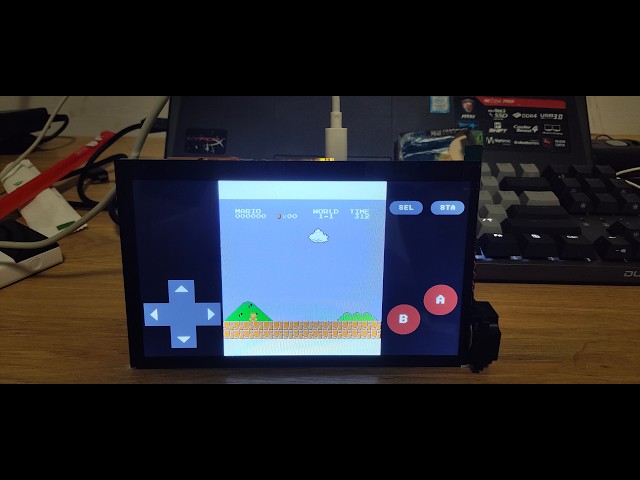 esp32p4-nesemu — A NES Emulator on ESP32-P4 with MIPI-DSI