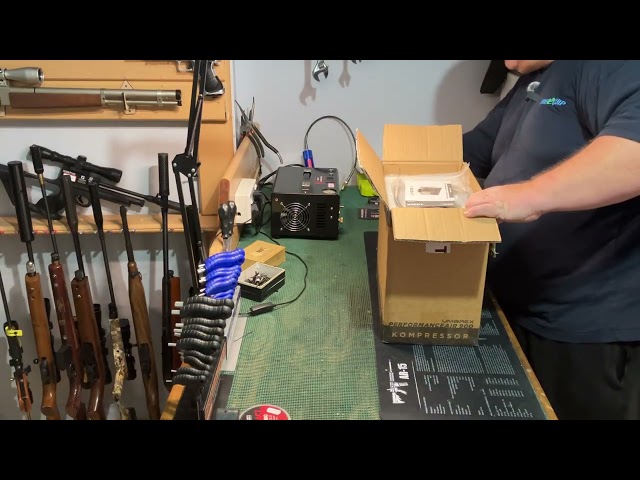 Umarex PAC 900 PCP Compressor unboxing 