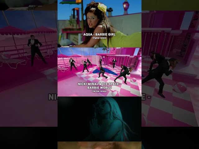Songs that sound good every version: Barbie Girl (Ice Spice, Nicki Minaj, etc. ) #shorts #barbie