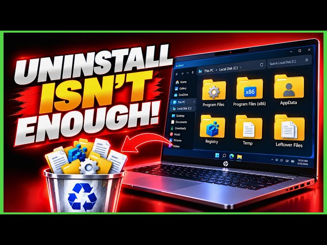 Why Your PC Gets Slower After Uninstalling Apps (And How to Fix It)