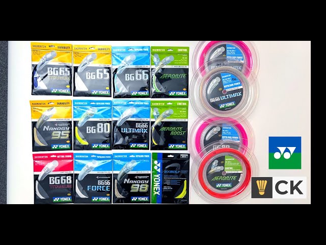 Which Yonex Badminton String is BEST for you?