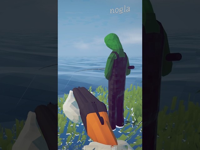 Nogla just wanted to fish...