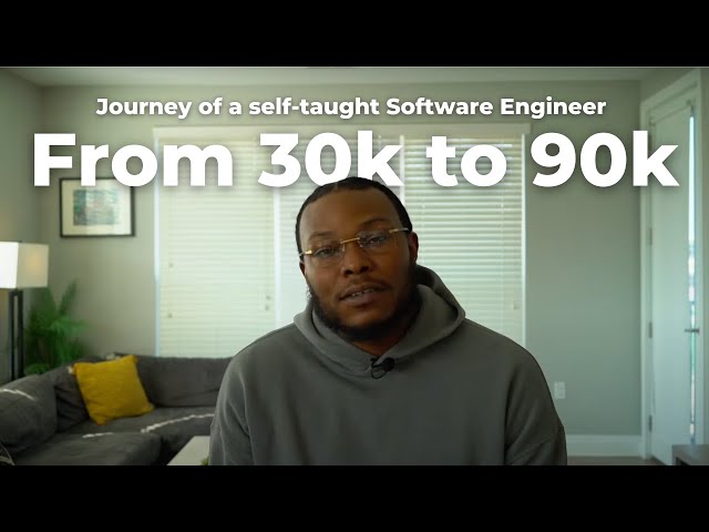 From 30k to 90k a year | Journey of a self taught Software Engineer