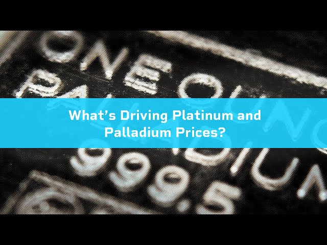 What is driving platinum and palladium prices?