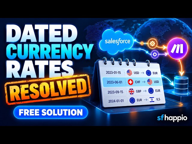 Salesforce + Make.com: Automate Dated Exchange Rates for FREE (Advanced Currency Management)