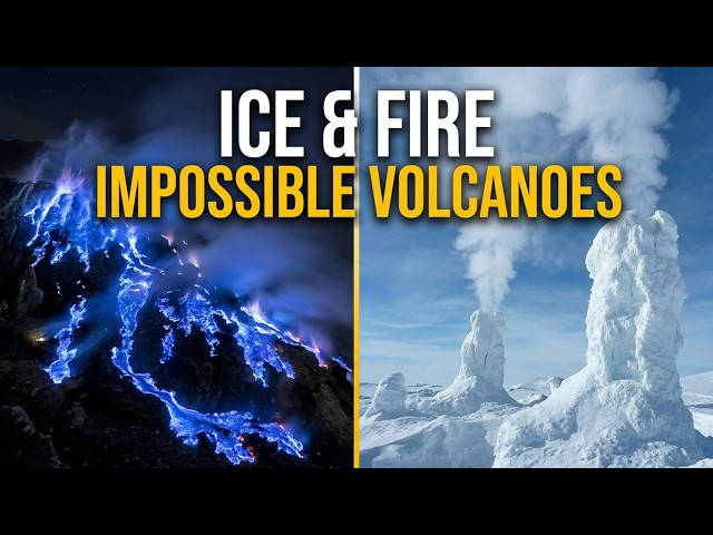Earth’s Strangest Volcanoes Don’t Look Real