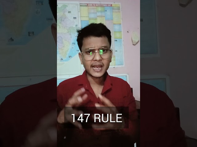 147 RULE কি ?  #shorts #youtubeshorts #education #assam