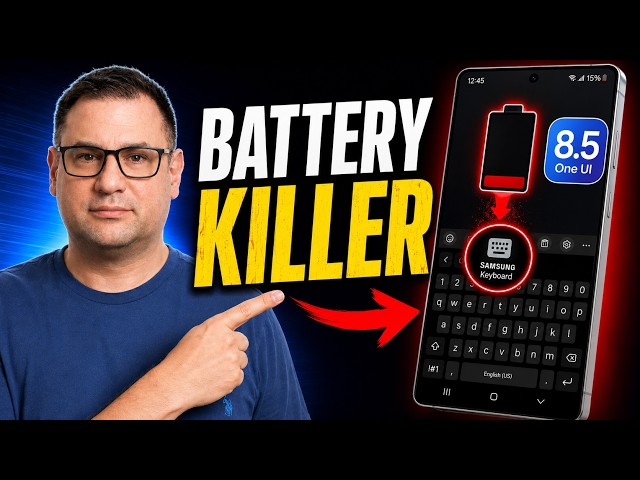 Samsung Confirmed THIS Is Killing Your Battery on One UI 8.5