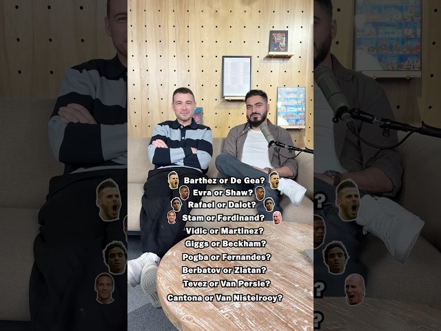 Man United Players: Would You Rather?