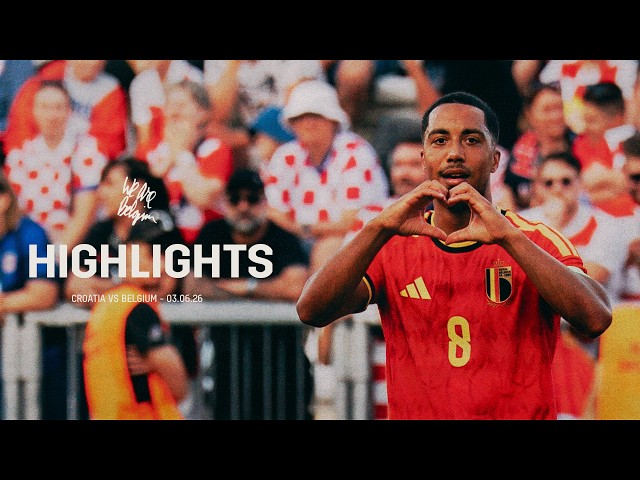 Croatia 0-2 Belgium | Victory in Croatia | #REDDEVILS