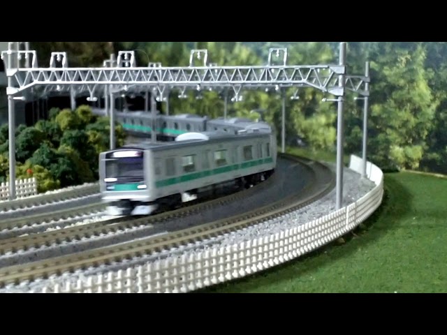 TOMIX E233-2000 Series: Checking Accessories & Test Run on Home Layout