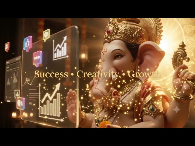 May Lord Ganesha Bless Every New Beginning, creativity, success, prosperity, and opportunities.