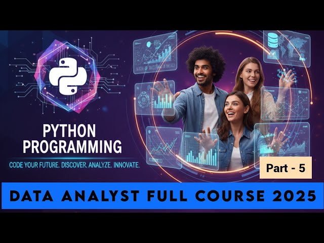 Data Analyst Full Course 2025 | python for data analyst | python full course in hindi