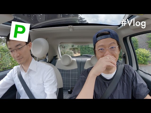 Drove Kai for the First Time / Behind the Scene Filming Kai's Channel