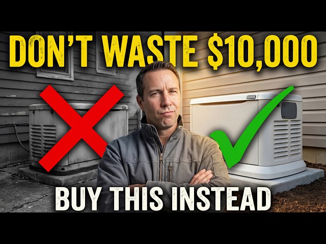 The Only Whole-House Generator Worth Buying in 2026 (Don't Waste $10,000)