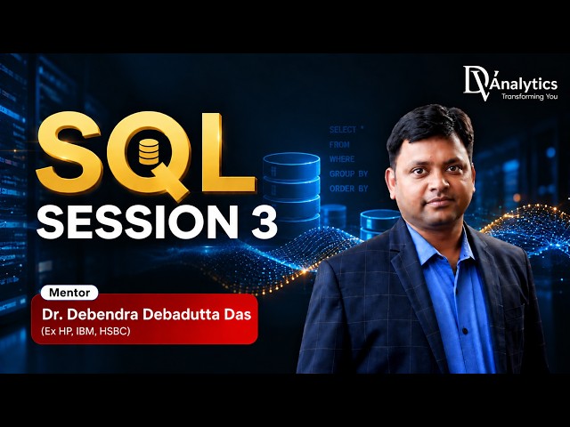 SQL Session 3 | Dr. Debendra Debadutta Das | VERTICAL JOIN, HORIZONTAL JOIN | Scenario Based Join