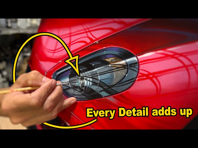 Painting an Icon: Ferrari 599 GTO