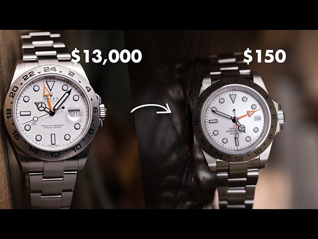 I tried building a Rolex Explorer and put it to the test
