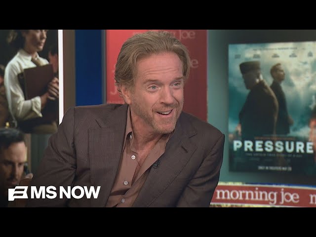 Actor Damian Lewis explains the powerful history behind his new WWII film, 'PRESSURE'