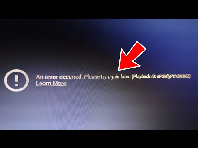 Suddenly My Youtube Video is Not Playing, getting playback ID error!