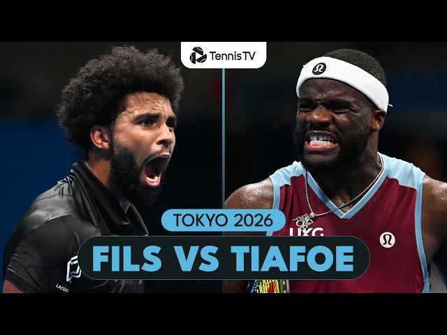 Cincy Final Rematch 👀 | Fils vs Tiafoe Tokyo 2026 Match Highlights