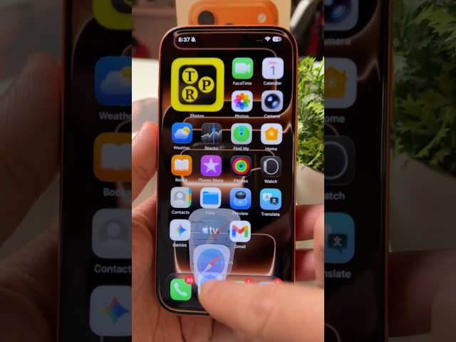 iPhone Secret Button Makes Navigation Easy (Hidden iPhone Feature You Didn't Know) #shorts #iphone