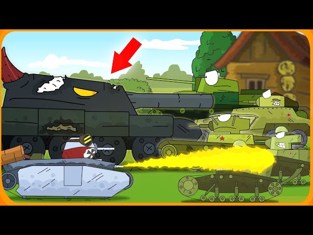 Cartoons attack on tanks