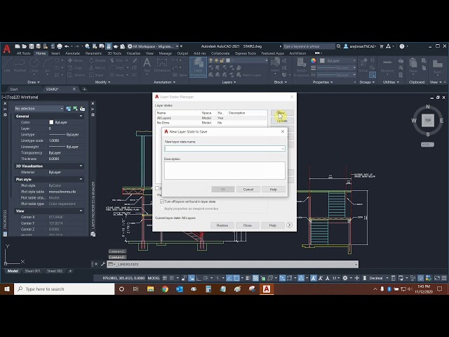 Layer States with AutoCAD