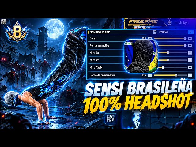Free Fire Headshot Settings 2026 ⚡ Best Sensitivity Settings ⚙️ | Sensitivity + HUD Settings Free...