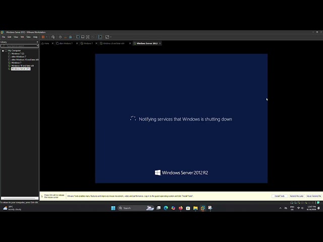 WinServer2012 ADDS Join Domain (Windows 10 - Server 2012).