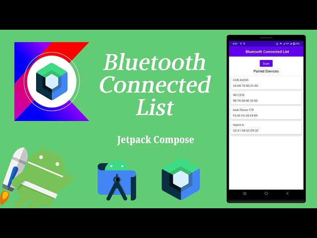 How to Get Bluetooth Connected List in Jetpack Compose | Android | Kotlin | Make it Easy