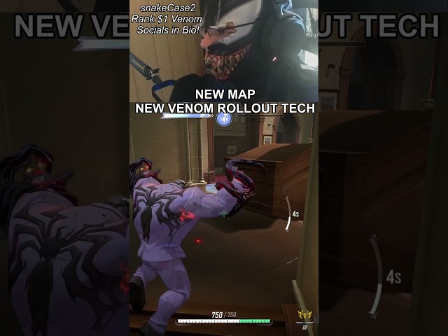 New VENOM ROLLOUTS on The NEW MAP: God Quarry 🔥🔥🔥#marvelrivals #snakecase2