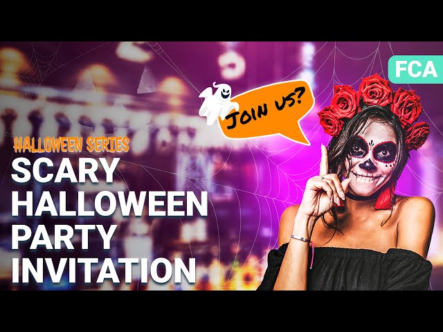 Create a Scary Halloween Party Invitation Video | Filmora Creator Academy