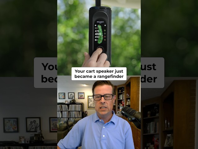 MILESEEY GeneSonic Pro Detachable Golf GPS Speaker