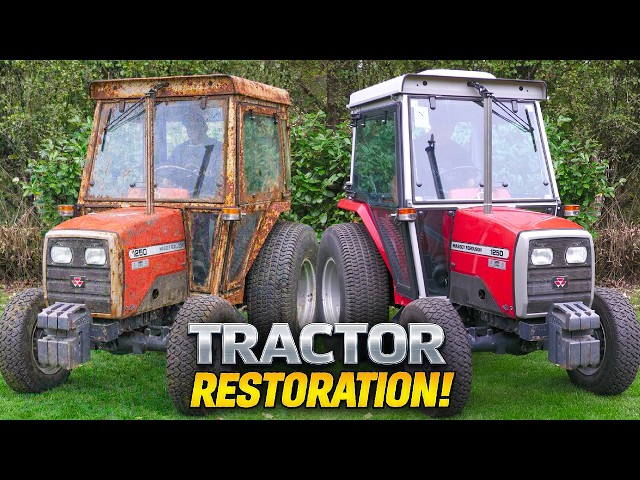 I Restored a Tractor Cab That Should’ve Been Scrapped! - Restoration