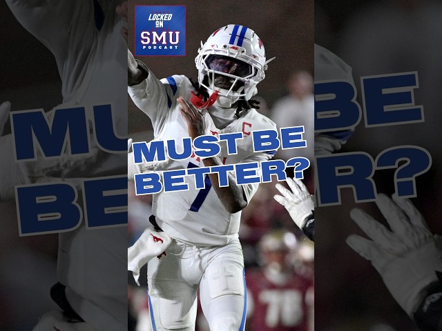 SMU shows PROMISE | But the Mustangs MUST FIX their mistakes #smufootball #rhettlashlee