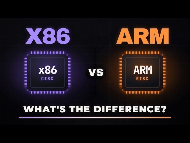 x86 vs ARM: The Most Confused Topic Finally Makes Sense
