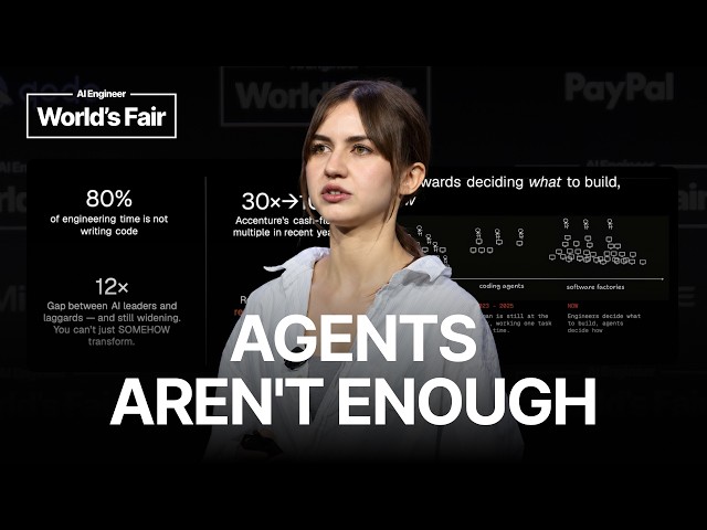 What It Actually Takes to Build a Software Factory — Tereza Tížková, Factory