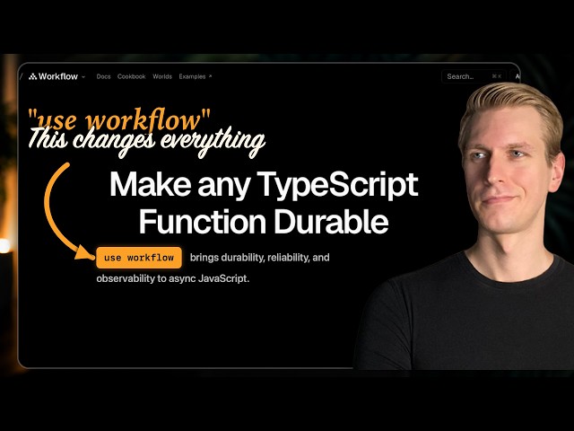 This TypeScript Workflow SDK Is AMAZING!