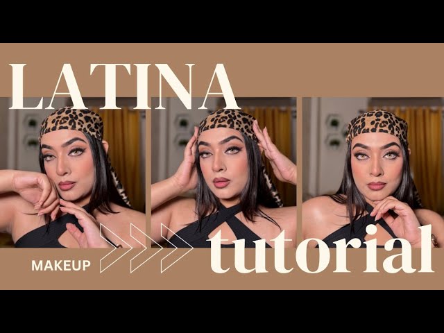 Trending Latina Glam Makeup | Step-by-Step Tutorial | Bold, Glam & Spicy Look!