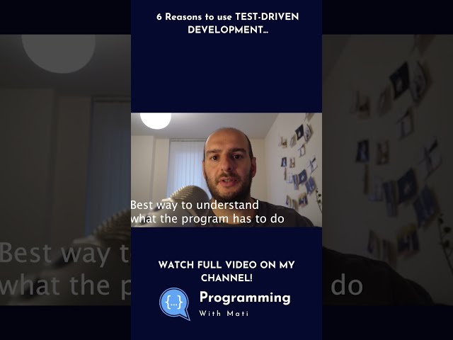 #testdrivendevelopment is the best way to understand what you need to code