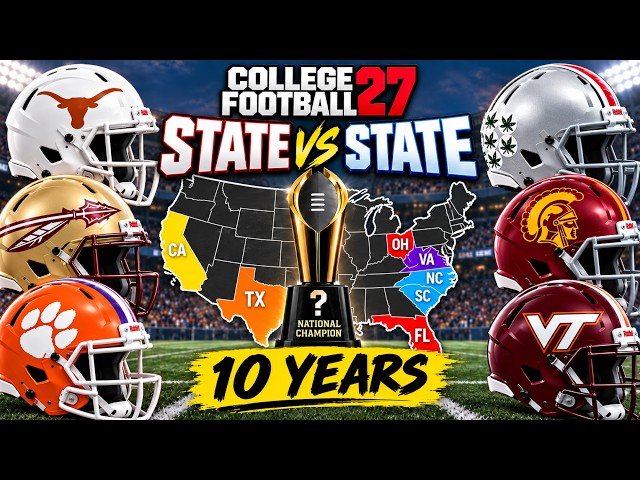 State vs. State: Who rules College Football?