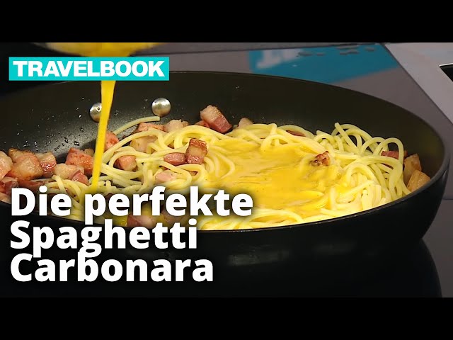 Spaghetti Carbonara | Rezept aus Italien | TRAVELBOOK
