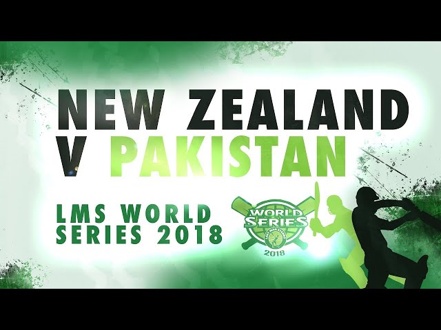 Pakistan v New Zealand   LMS Chester World Series 2018   Day 2 (Aug 7, 2018)