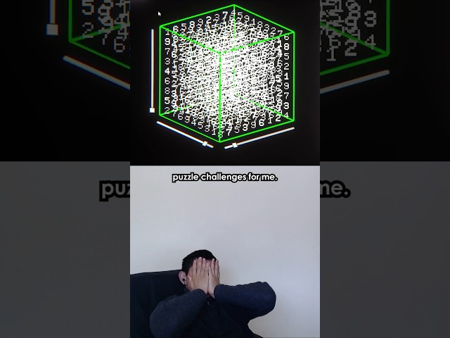 I try to solve 3D Sudoku