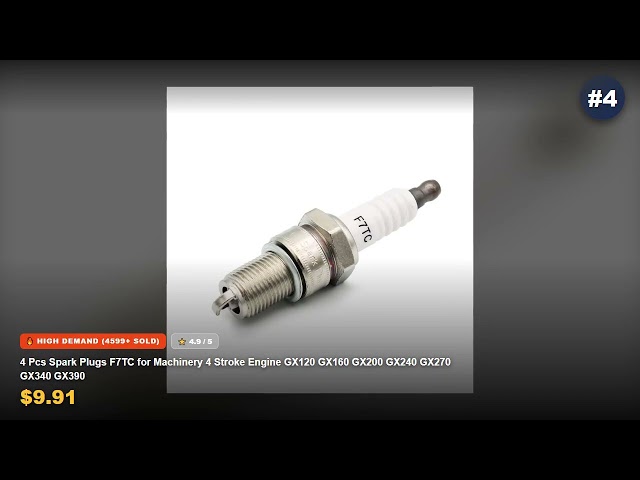 Why Everyone Is Buying Top 5 Spark Plugs For Hard Starting Mowers - F7TC Spark Plug For Various Stri