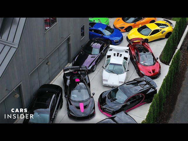 What It's Like To Own A $20 Million Exotic Car Collection